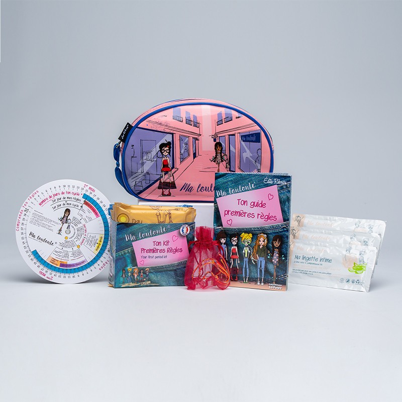 Ma Louloute - Kit premières règles "SHOPPING"