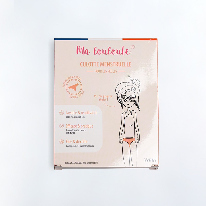 Culotte Menstruelle en coton BIO- INFINY  | Ma Louloute