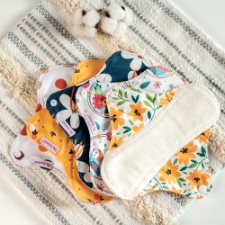 Ma Louloute| Serviette réutilisable et lavable en coton BIO- EDEN