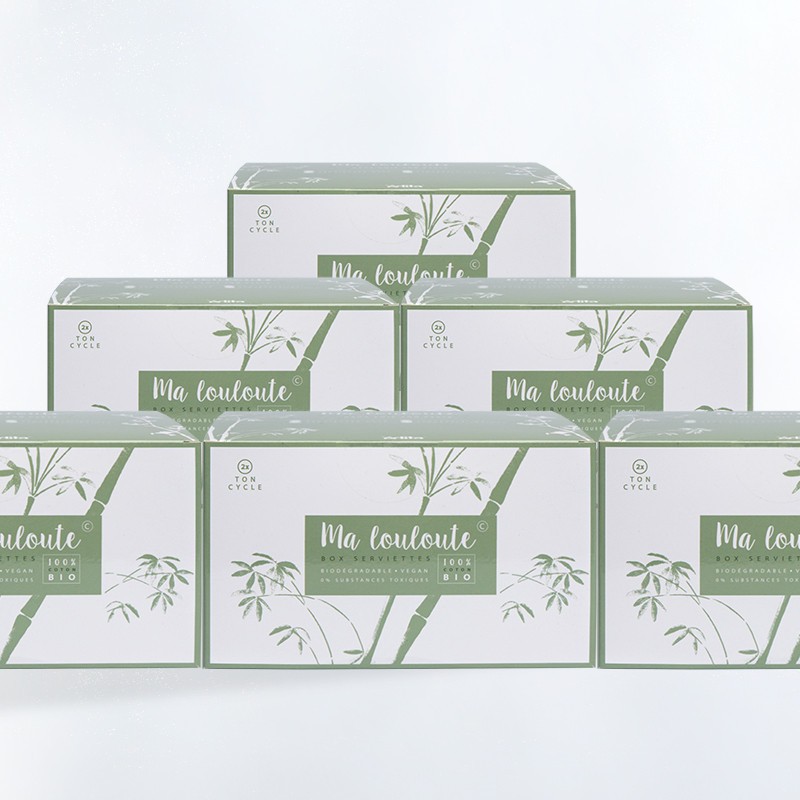 Offre 12 Kits premières règles (2 cycles - 64 produits x 12)  | Ma Louloute