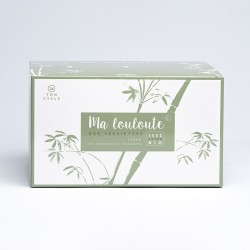 CAJA almohadillas menstruales 100% BIO - 1X su ciclo menstrual - entrega en 48H | Ma Louloute