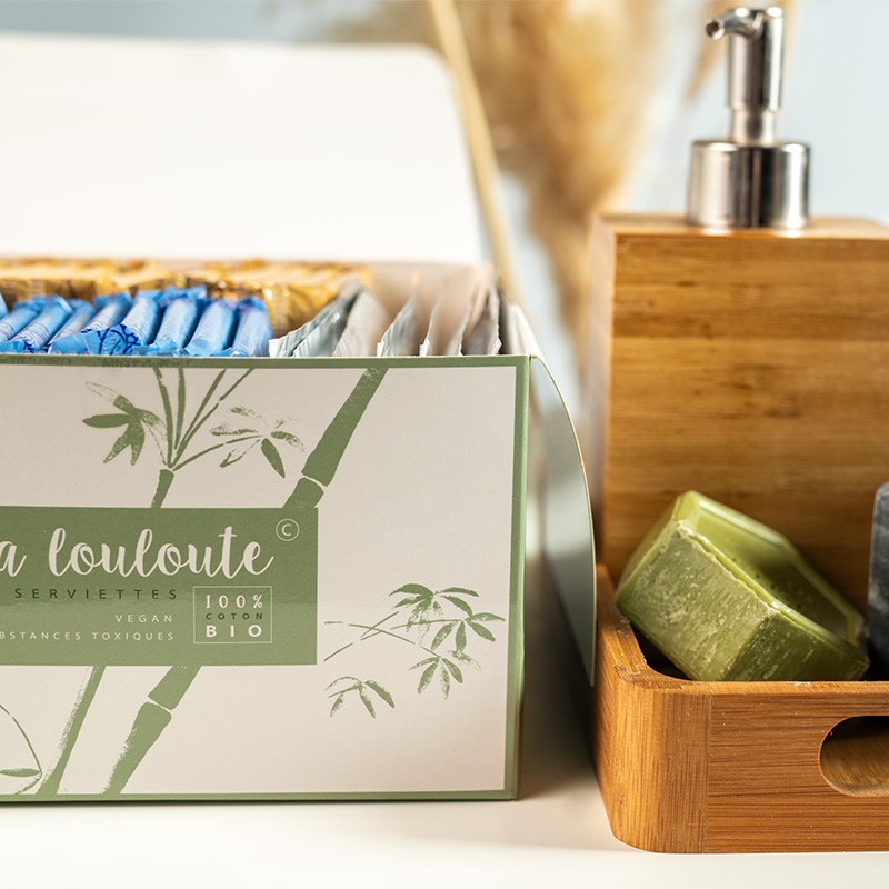 BOX serviettes hygiéniques 2x ton cycle | Ma Louloute
