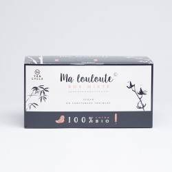BOX 100% ORGANIC Tampons - 1X your menstrual cycle | Ma Louloute