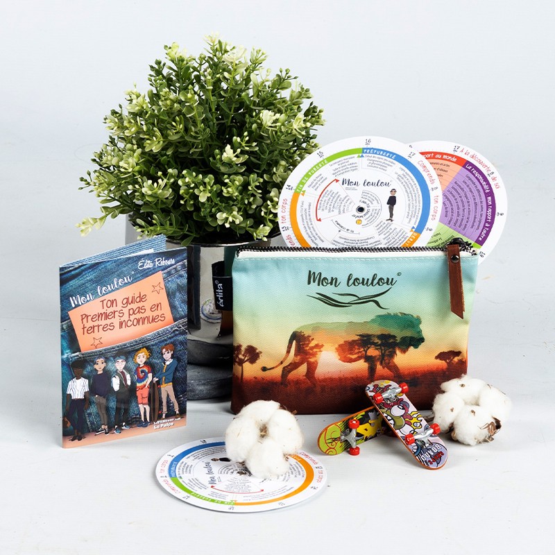 MON LOULOU-Le kit d'éducation à la puberté masculine "STORM"