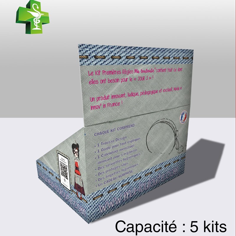 Présentoir de comptoir (5 kits)| Ma Louloute